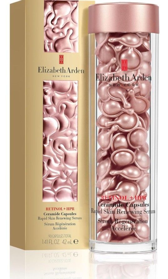 Elizabeth Arden Retinol Ceramide Capsules + HPR Rapid Skin Renewal Serum. New$65 Pick Up 
