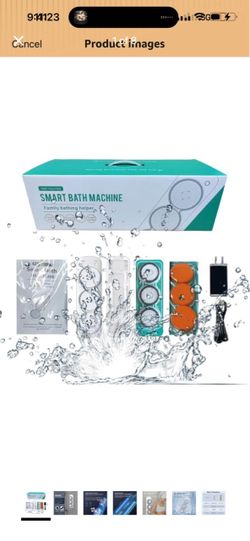 Smart bath machine