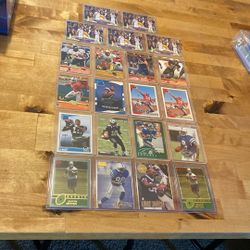 Nfl Offensive Lot Now & Then (21) Cards