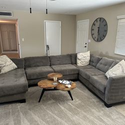 Gray Sectional Sofa