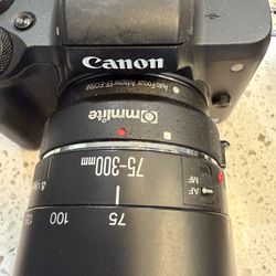 Cannon EOS M50 Digital camera W/auto Focus