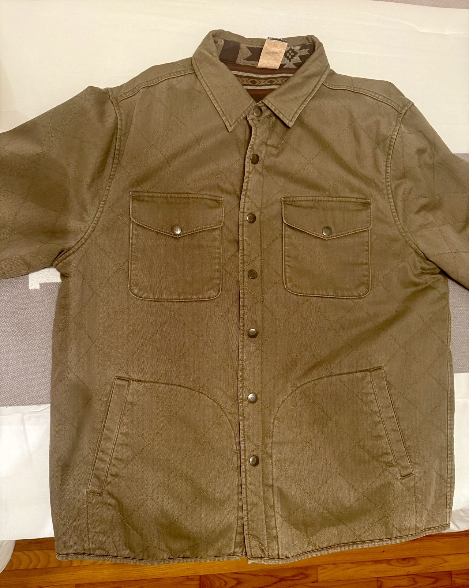 Men’s Faherty Jacket/Coat. Worn Once. Size Large