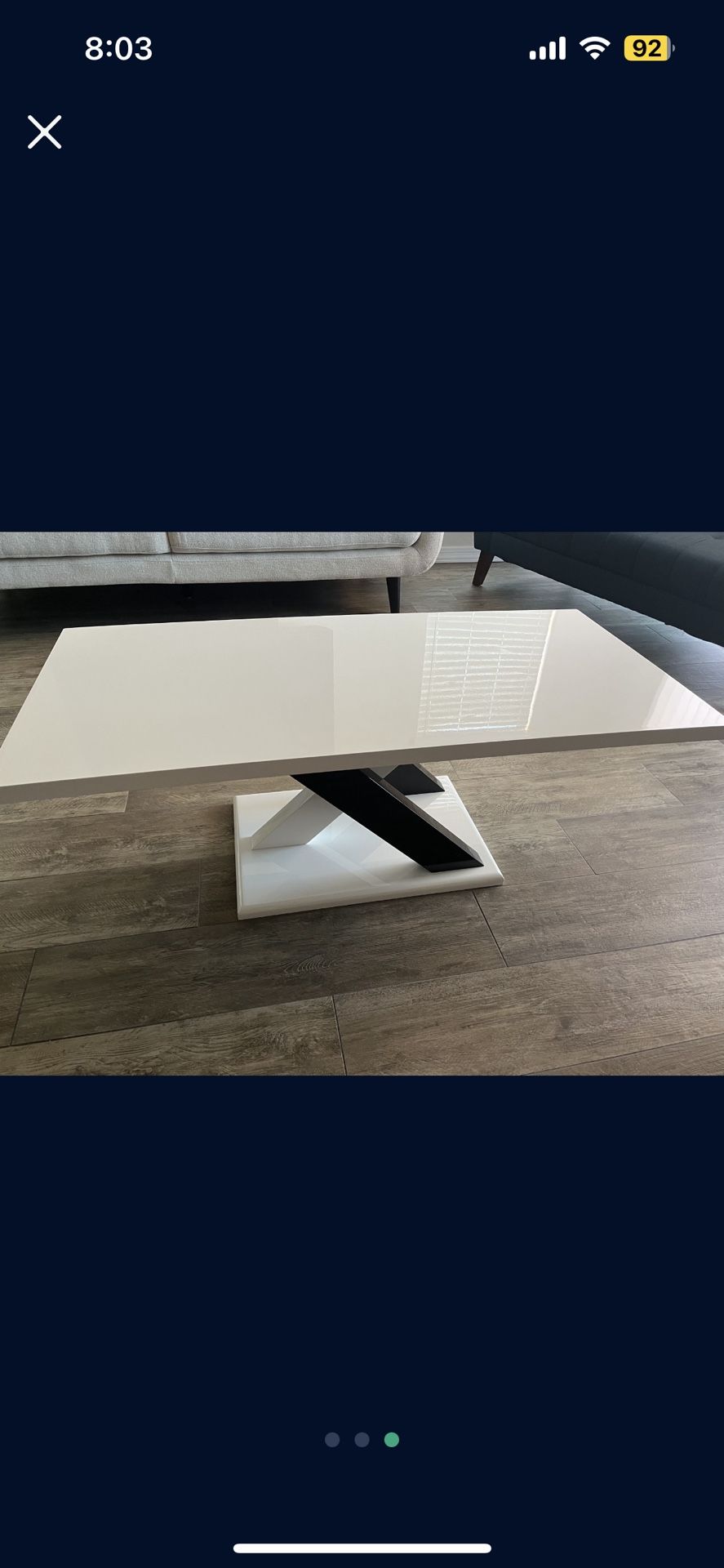 Coffee Table With Two Table Is Very Clean Nothing Scratched