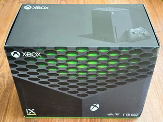 unopened Xbox Series X 1TB w/ disc drive