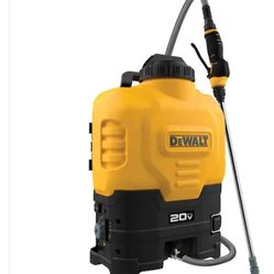 Dewalt back pack Sprayer. New !!! Tool Only 