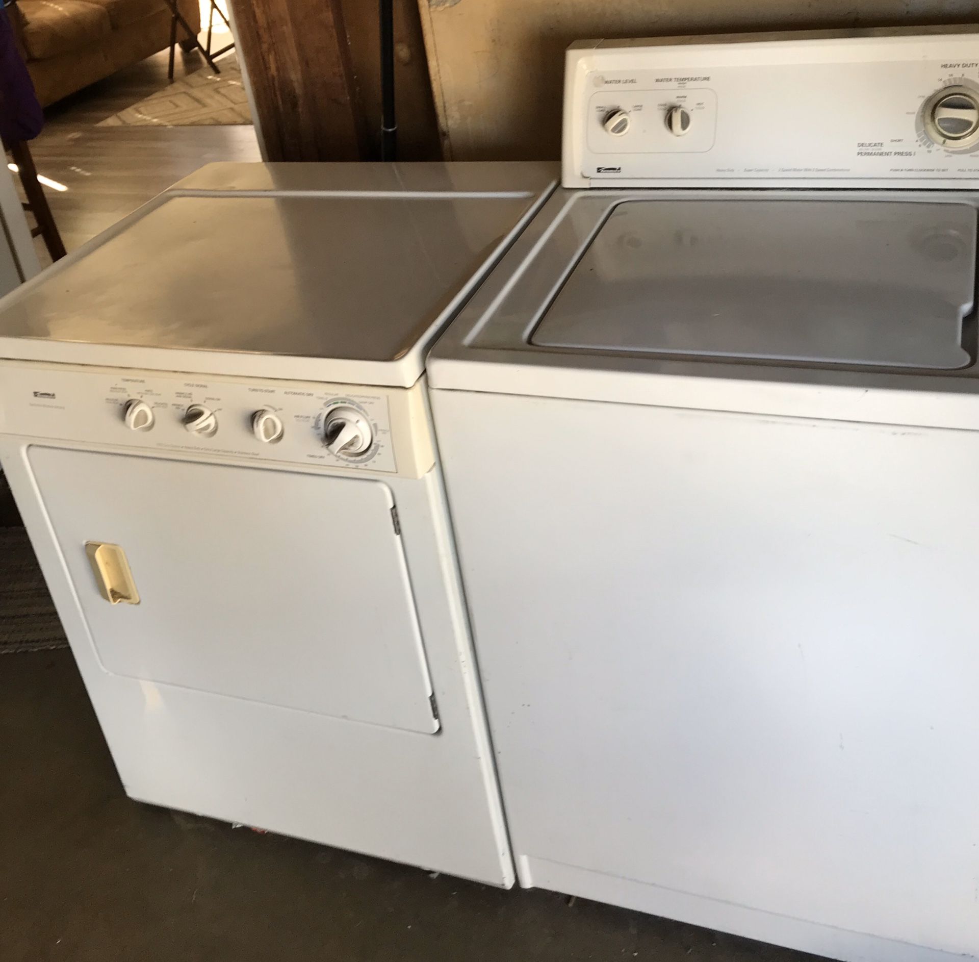 Kenmore washer / dryer