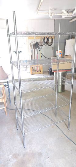 Shelving Chtome Wire NSF