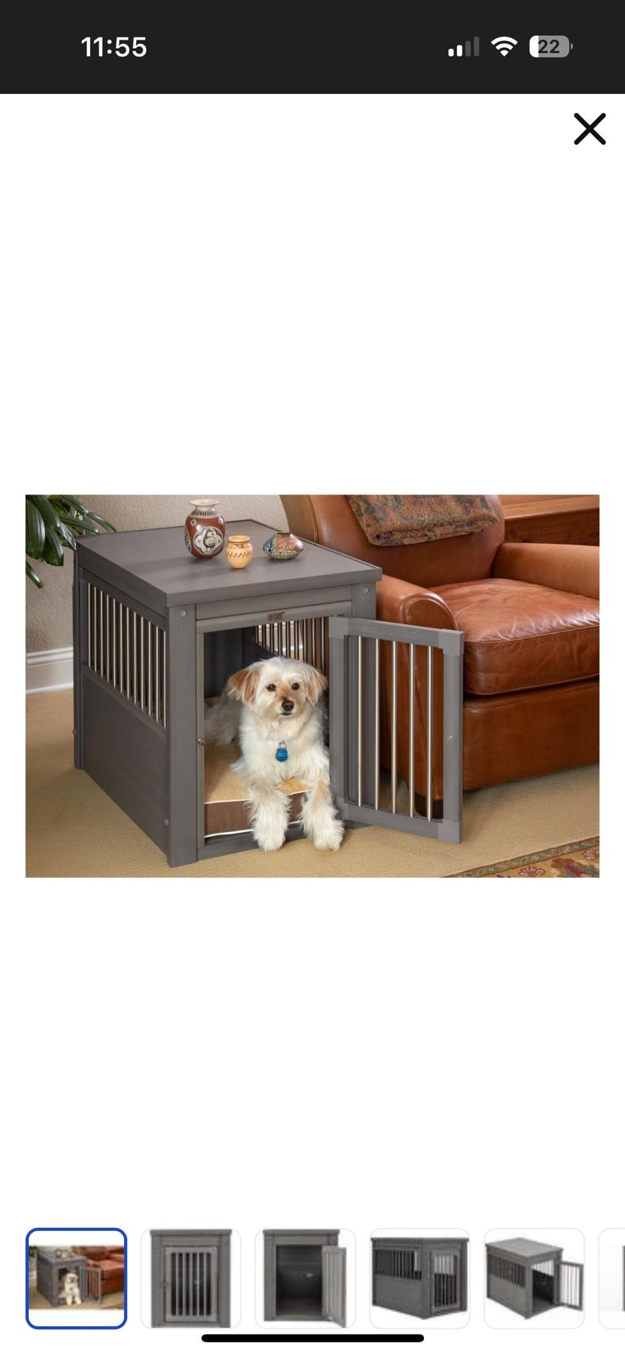 Ecoflex medium dog kennel