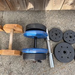 ADJUSTABLE WEIGHTS /  PUSH UP BARS
