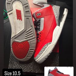 Jordan 3 Unite Size 10.5 Used