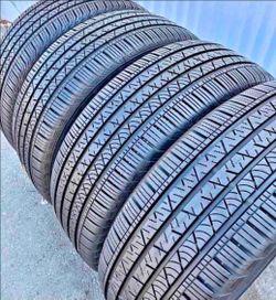 235 60 18 Continental Tires Con 80% de Vida Las 4