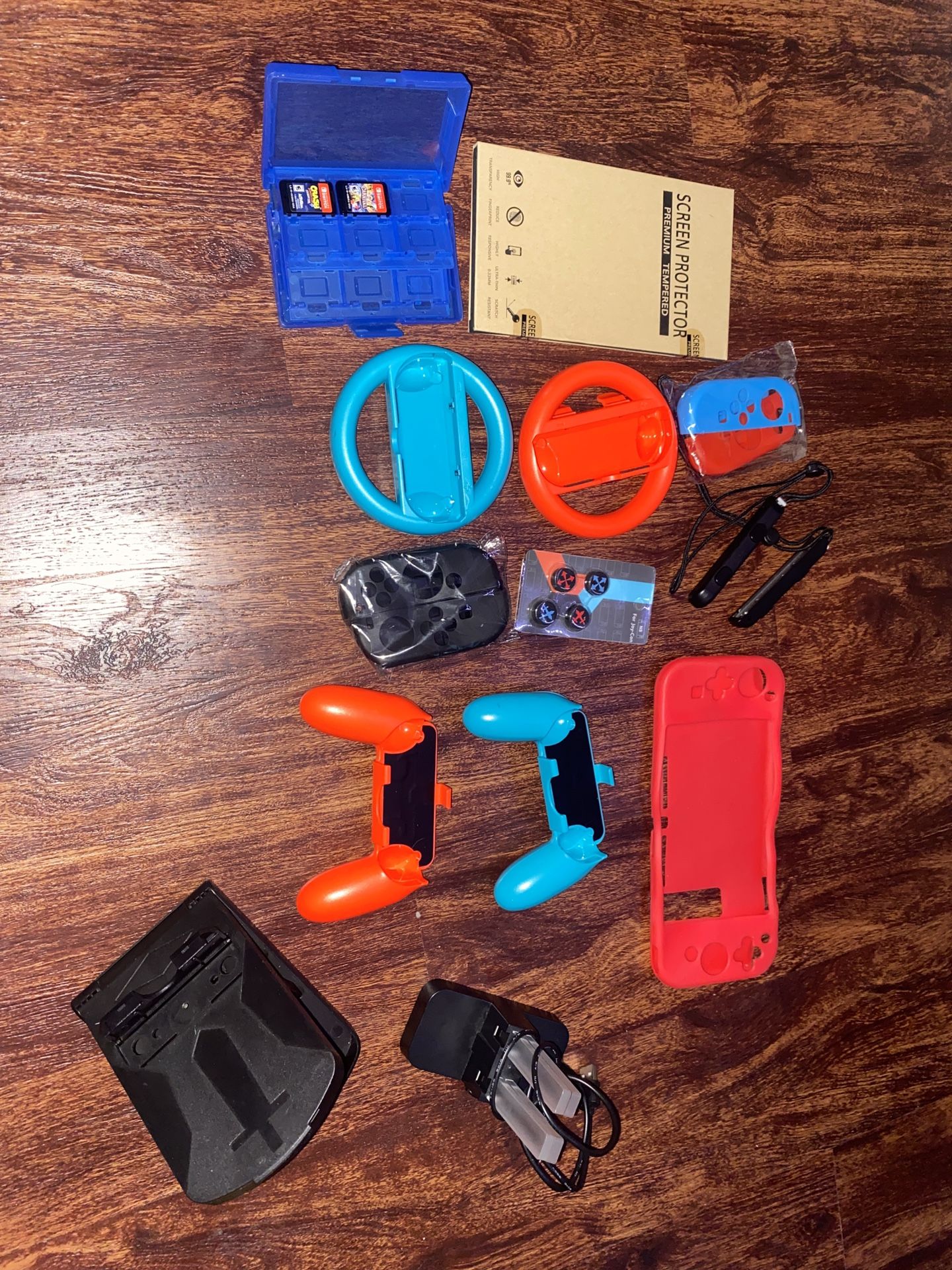 Nintendo Switch Accessories + 2 Games