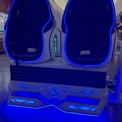 V R Movie Adventure Chairs With Controller Screen 