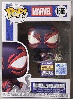 Funko Pop! Miles Morales (Vibranium Suit) (2025 Winter Convention) #1565