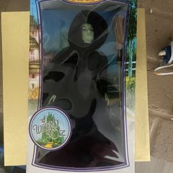 Vintage The Wizard of Oz WICKED WITCH OF THE WEST 12" Doll Pink