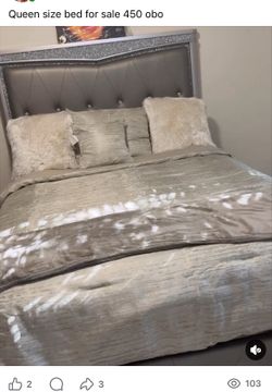 Queen bed