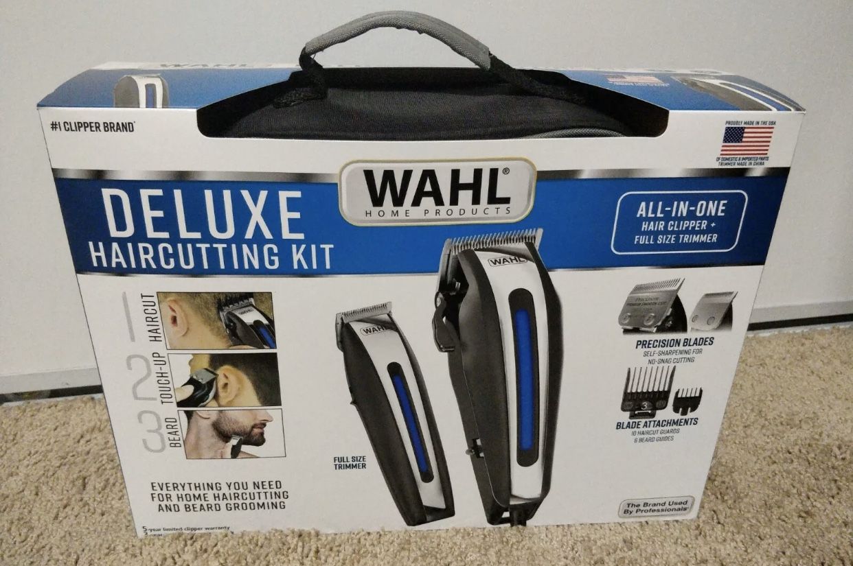 Brand new Wahl deluxe haircutting kit 79521-100