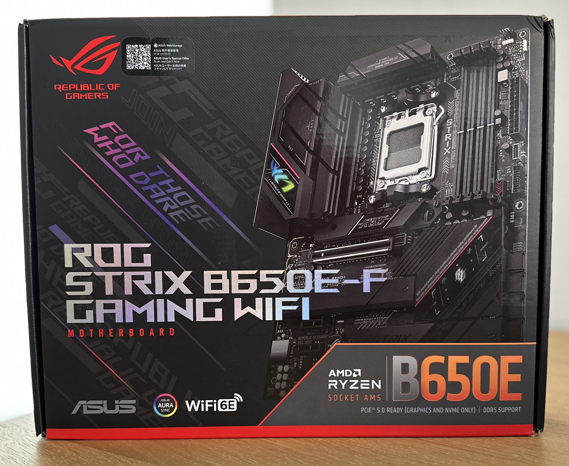 ASUS ROG Strix B65OE-F Gaming MotherBoard