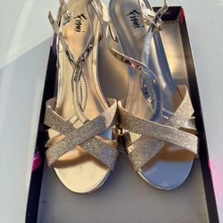 Gold Sparkle, High Heels