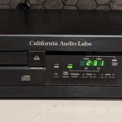 California Audio Labs Aria Single Disc CD Player 