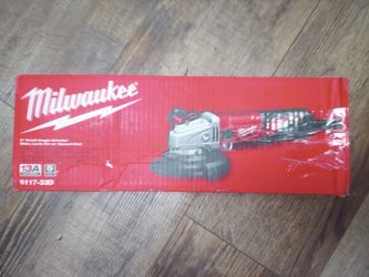 13 Amp 5 in. Small Angle Grinder with Dial Speed