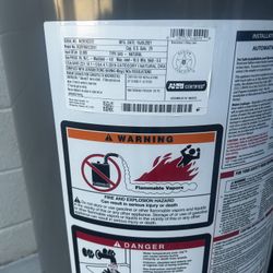 29 Gallons Gas Water Heather 