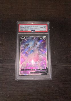 clefairy 094 and mewtwo swsh229 psa10