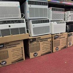 Get New Ac's With Warranty.  All Sizes Windows Ac's In Stock.  Read The Description For Prices. 