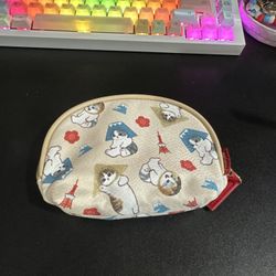 Mofusand Pouch Mt. Fuji Tokyo Tower NWT from Japan