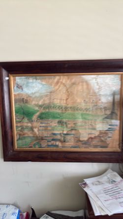 Very First drawing of Washington DC (with paperwork!)