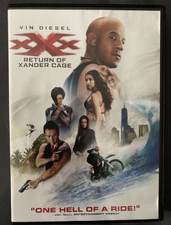Return of Xander Cage Vin Diesel DVD/Disc
