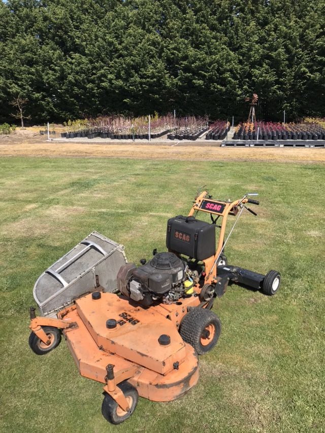 Scag 48 Inch Mower With Sculy ,catcher And Extra Blades And Belts