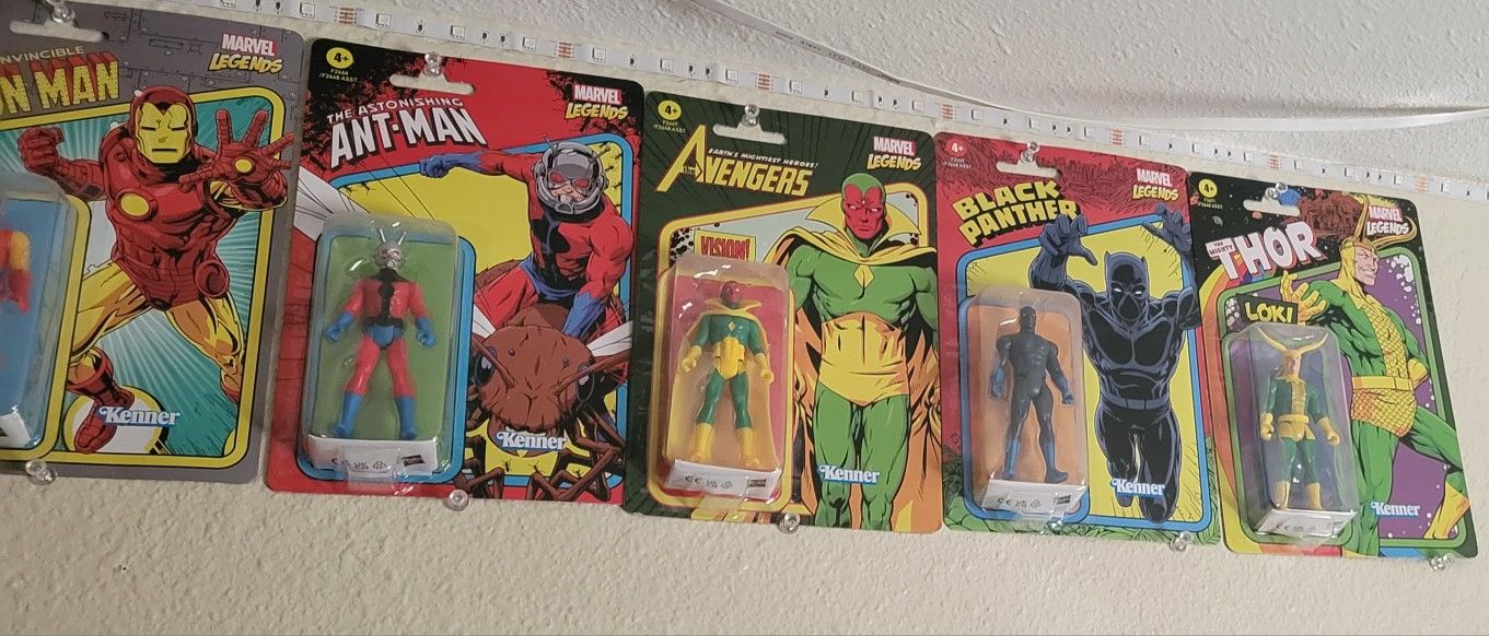 Kenner Marvel Legends Retro 3.75 Inch Figures (Prices In Description)