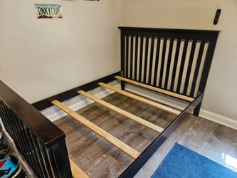 Full Size Wooden bed for sale