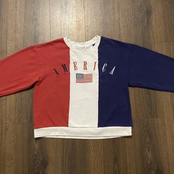Women’s IML America Color Block Sweatshirt M