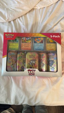 Pokémon TCG Scarlet & Violet 151 5-Pack Tin Set