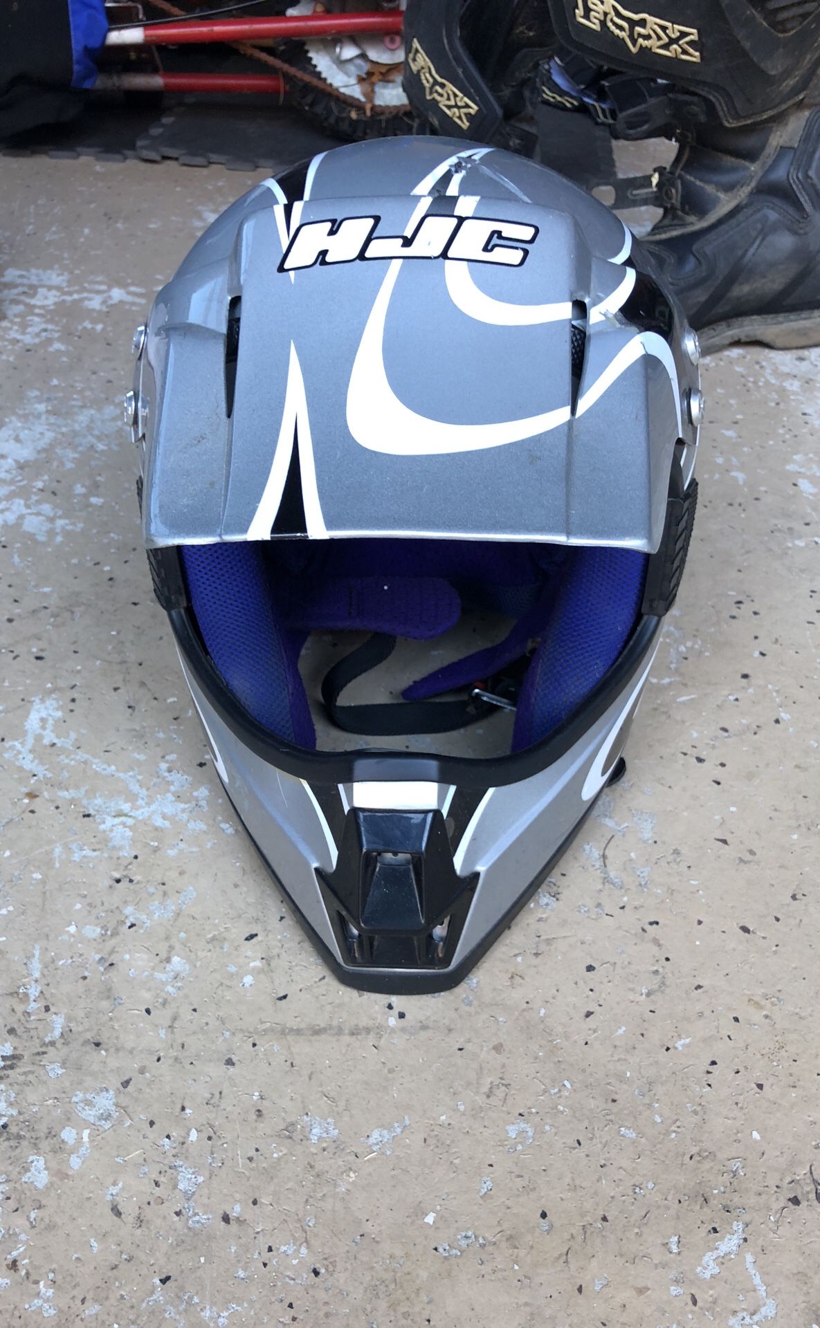 HJC dirt bike helmet