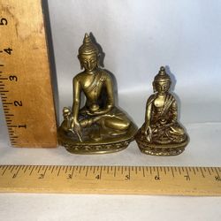 Chinese Bronze Deity Statues