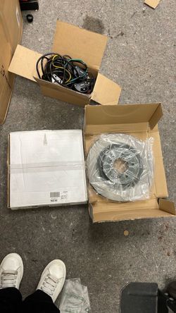 Brand New Matching Brake Rotors – Power Stop Evolution Geomet Coated