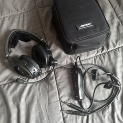 Bose (contact info removed) A20 Aviation Headset with Bluetooth Dual Plug Cable, Black