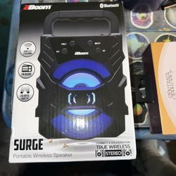 Surge Portable Witeless Speaker Brand New In Box