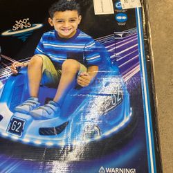 6v Glow Bumper Car 360 Spins 