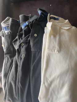Men’s L short sleeve Ralph Lauren Polo shirts
