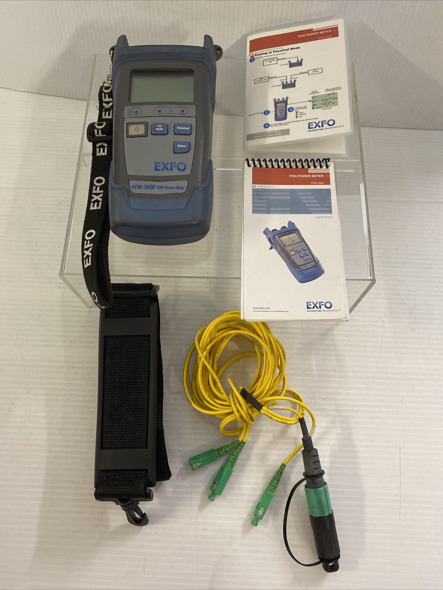 Exfo PPM 350B EG PON Power Meter, FLS 241 UNIV Visual Fault Locator and extras,All Products : American Fashion Style Bags On Sale