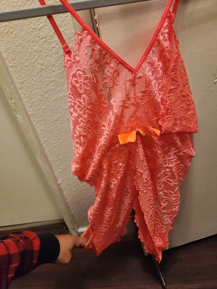 Lingerie Crotchless Never Used Large Or Thick Medium