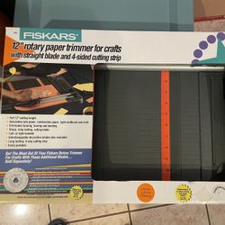 Brand New 12 In Rotary Paper Trimmer 