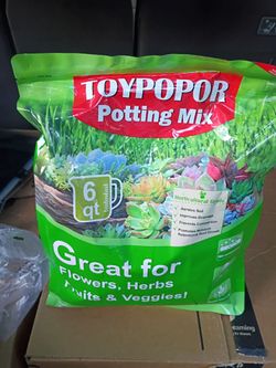 Toypopor Potting Mix 6 Qt