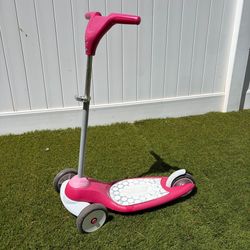 Radio Flyer toddler scooters.