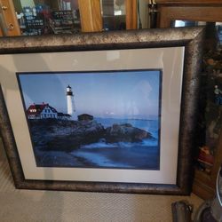 Lighthouse Framed Photo