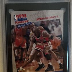Jordan 1993 Upper Deck Basketball Card